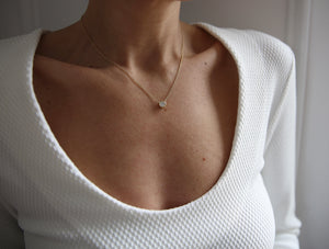 Nova Solitaire Necklace