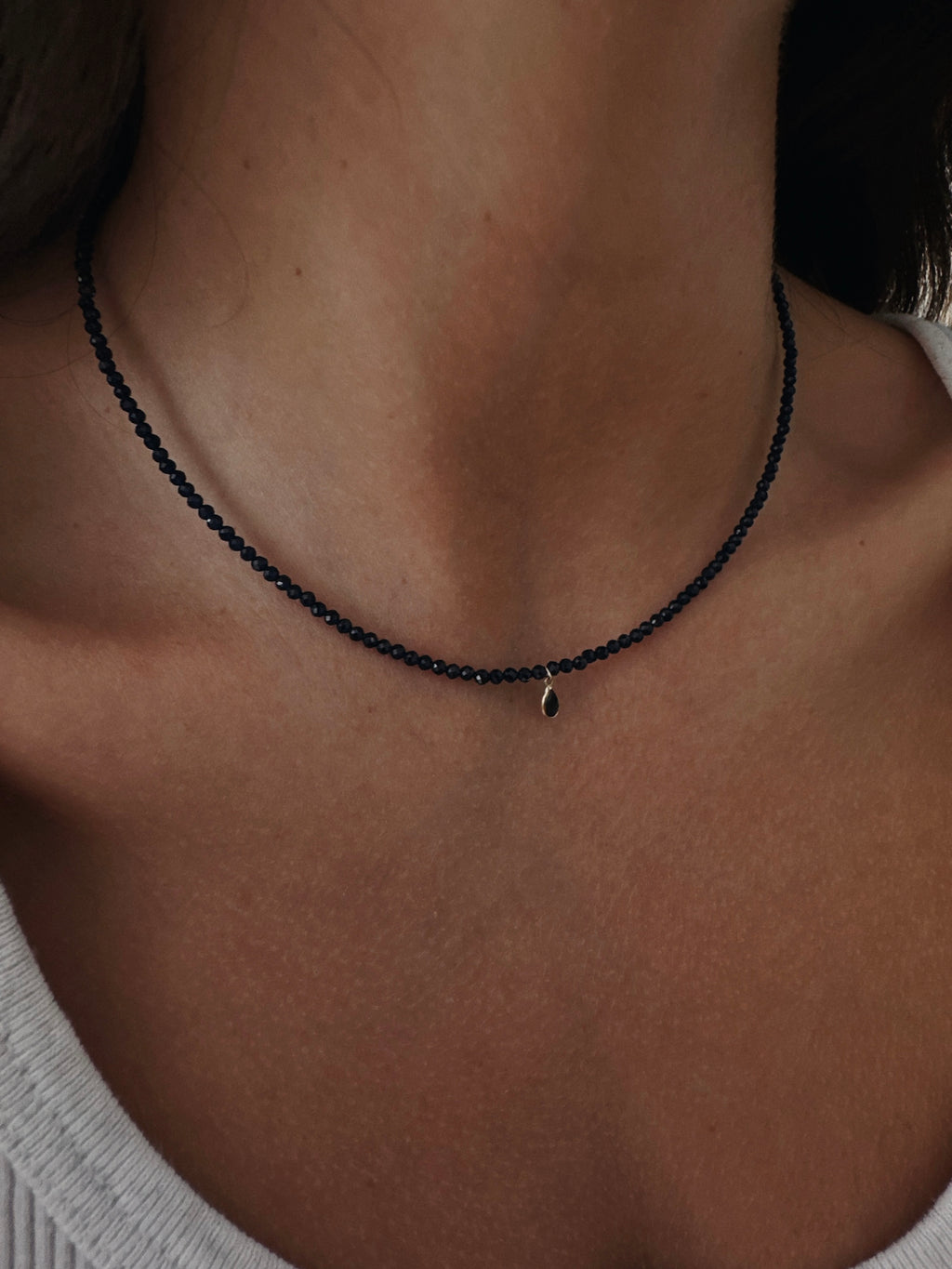 Midnight Sapphire Necklace