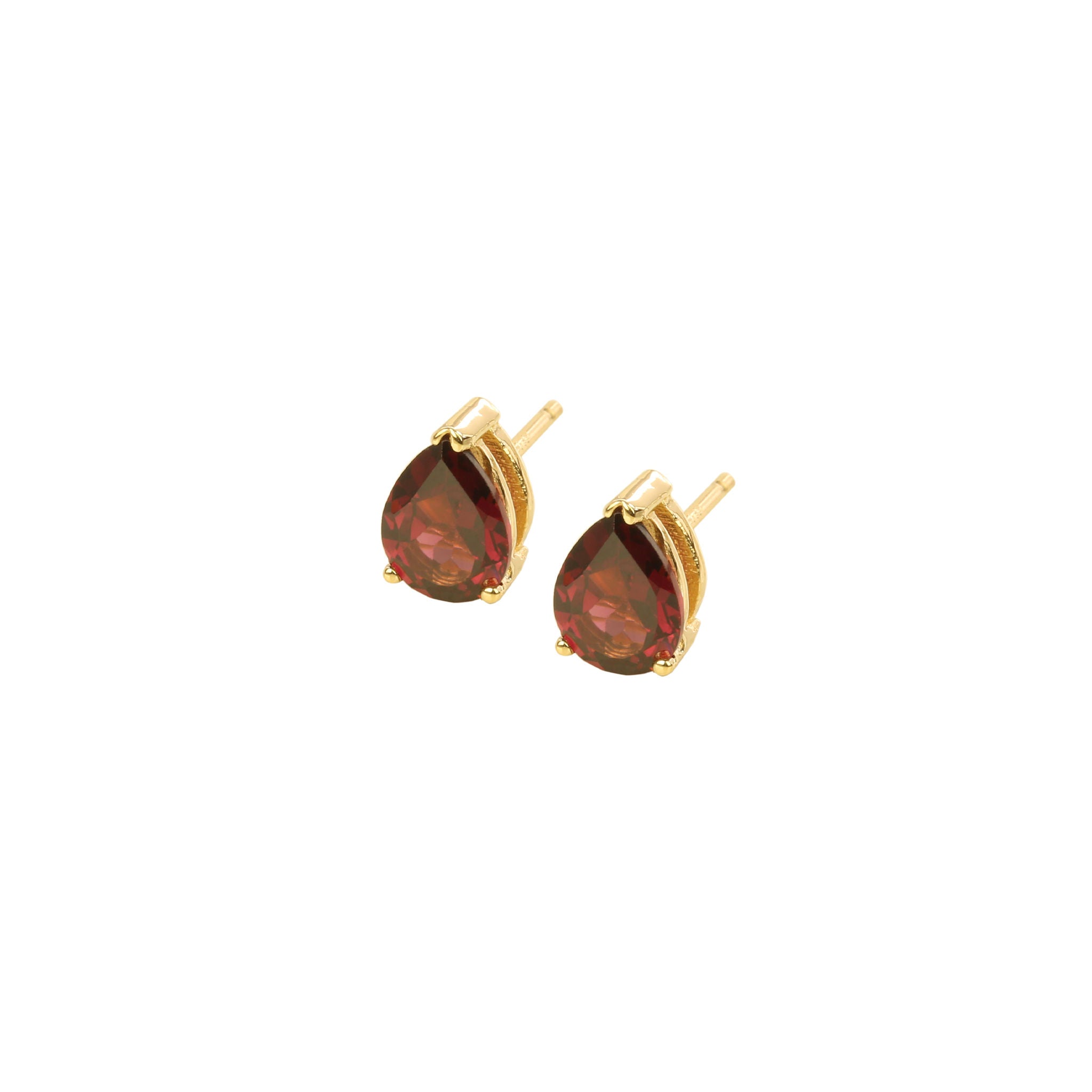 Rhodolite Earrings