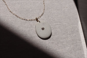 Victoire Necklace - Light Gray