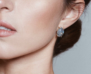 Lune - Labradorite Earrings